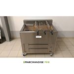 Barbecue au charbon 2 grilles rotatives