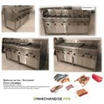 Barbecue Horizontal au Gaz - Pierre de Lave – Image 2