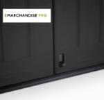 Coffre en résine - 845 L - SANS Vérins - Noir & Blanc – Image 2