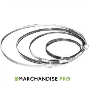 Collier de serrage en Aluminium - 60-370mm