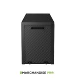 Coffre de Jardin à roulettes - Résine - 270 L - ANTHRACITE – Image 2