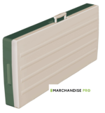 Coffre en Résine Transportable - Beige & Vert – Image 2