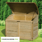Coffret de Rangement en Bois - 1200L