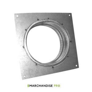 Platine Virole Galva 250 mm - Bride