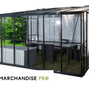 Serre de Jardin d'Hiver - Verre Trempé 4mm (3 Tailles)