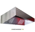 Hotte classique de 1 à 2,5m- Avec casquette