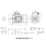 Moteur de rechange pour Tourelle 370w 400v – Image 3