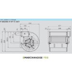 Moteur 3000 m3/h 8/9-9/9T Compatible toutes hottes - Nicotra – Image 2