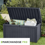 Coffret 400 L - Résine - GRIS ANTHRACITE