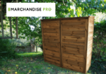 Armoire de Jardin BOIS - EMERAUDE - 3 Tailles – Image 3