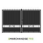 Portail plein battant - 3m - Modèle NAPOLEON