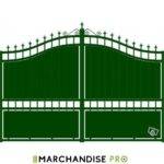 Portail Battant Modèle Versailles 04 Plein 3m