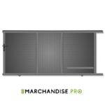 Portail coulissant Aluminium 3,08m - Modèle MODERNA