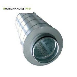 Silencieux Métal 250/600mm - Pour conduit de Ventilation