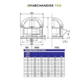 Tourelle T40-TRI 3600 m3/h 400°/2h – Image 3