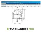 Tourelle T45-TRI 5800 m3/h 400°/2h – Image 2