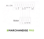 Variateur 230v. - 5 positions + coup de poing désenfumage 400° – Image 4