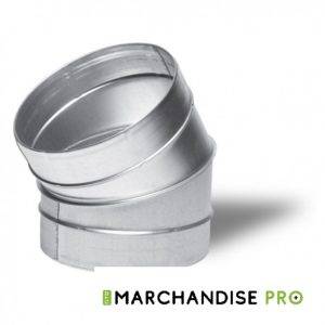 Raccord d'angle Coude métal 30°C - Ø160 mm
