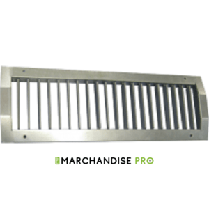 Grille ventilation gaine galvanisée
