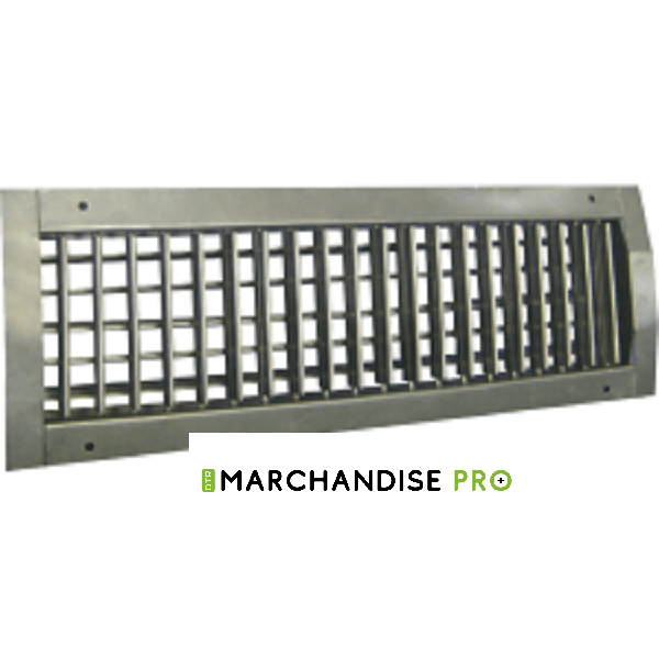 Grille Ronde de Ventilation - Aluminium Galva - Ø125 à 400 