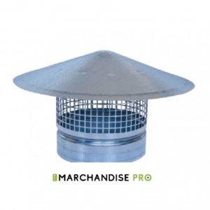 Chapeau grillagé galva