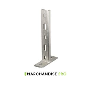 console strut perforée acier galva