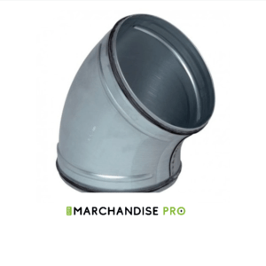 coude 45 acier galvanisé