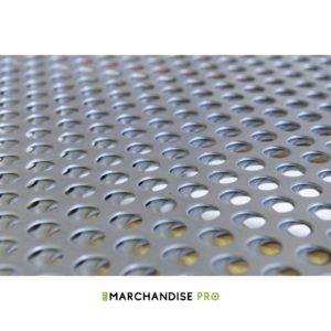 plaque perforée rond