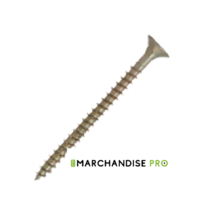 Vis à bois - Tête plate - 5 Tailles