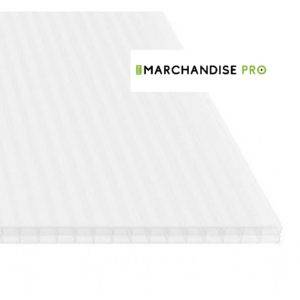 Plaque alvéolaire Polycarbonate - Opale - 16 mm