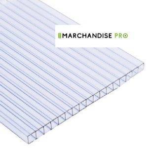 Plaque alvéolaire Polycarbonate - Incolore - 10 Parois - 32 mm