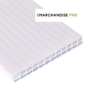 Plaque alvéolaire Polycarbonate - Opale - 10 Parois - 32 mm