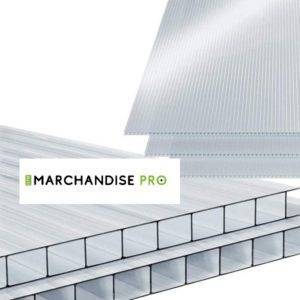 Plaque Alvéolaire - Double parois - Blanc Diffusant - 6 à 10 mm