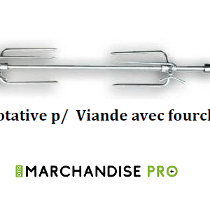 broche rotative viande