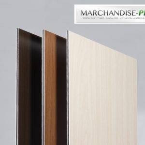 plaque alupanel bois