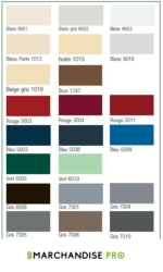 Plaque en Aluminium - Couleur - Satiné 35% – Image 2