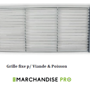 Grille fixe pour viande & poisson