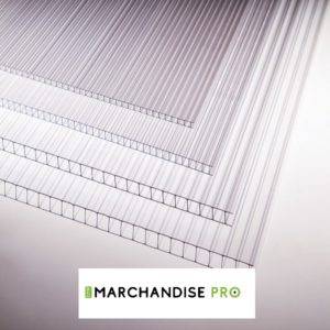 Plaque Alvéolaire Polycarbonate - 5 Parois - Incolore - 16 mm