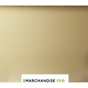 Tôle Aluminium - Anodisé Champagne 15µ - Film Qualité Laser