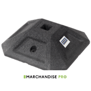 Pied pour support H Rubber