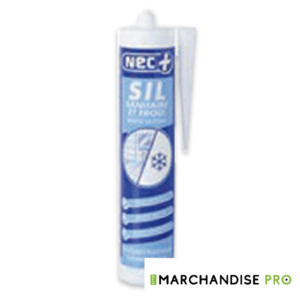 mastic silicone incolore