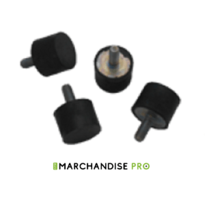 plots anti-vibrations en caoutchouc