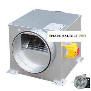 Caisson d'Extraction/Insufflation - Avec Interrupteur & Dépressostat