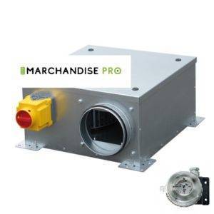 Caisson d'extraction / insufflation - Avec Interrupteur + Dépressostat