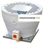 Tourelle Blanche - Interrupteur + Dépressostat - Rejet Vertical - 2 Vitesses – Image 2