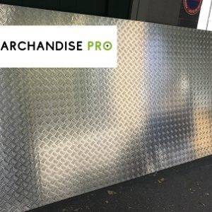 Tôle aluminium strié damier 3000x1500x2