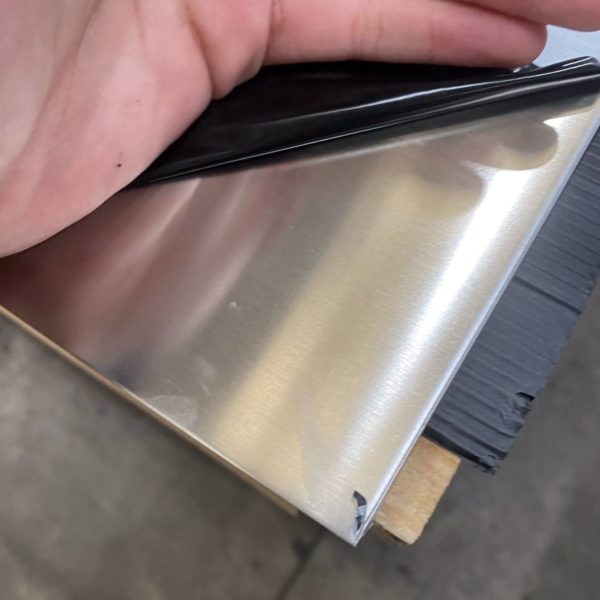 Plaque en tôle d'aluminium AlMg de 1 à 3 mm - Découpe au choix
