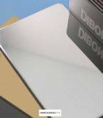 DIBOND MIROIR ANTHRACITE 3mm