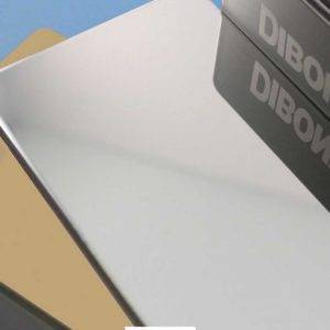 DIBOND MIROIR ANTHRACITE 3mm