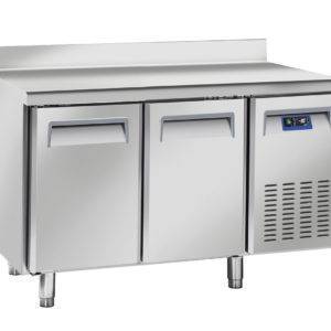 Desserte Murale Snack 2 Portes Pleines Positive / Roulettes - SR 2200